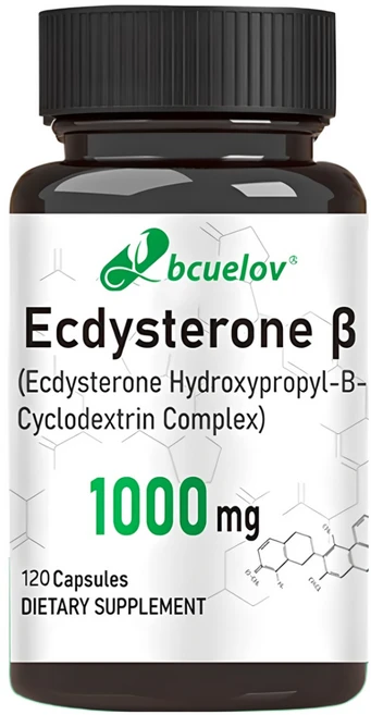 엑디스테론 캡슐 - 신진대사를 지원하고 근육 생성 지방 연소 및 남성 건강 개선에 도움을 줍니다., 60캡슐-3병, 120정 - 쿠팡