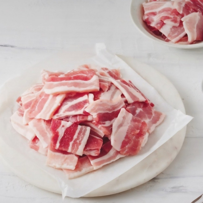 암돼지 옛날 대패 (오겹살+삼겹살) 혼합, 1kg, 2개