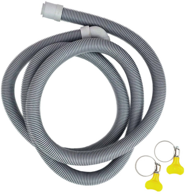 제빙기 배수호스 2m 드레인 호스 배수관 19-24mm 식기세척기 피쳐린서 디퍼웰 카이저 브레마, 1개