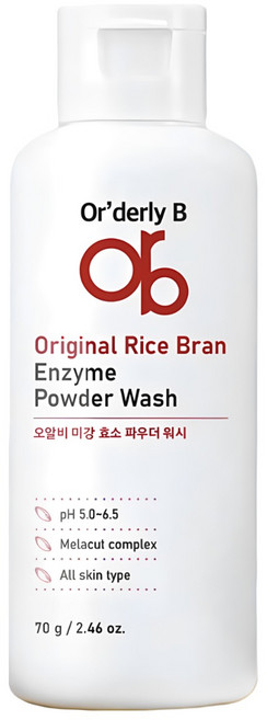 ORB 오리지널 쌀뜨물 미강효소 세안제, 1개, 70g