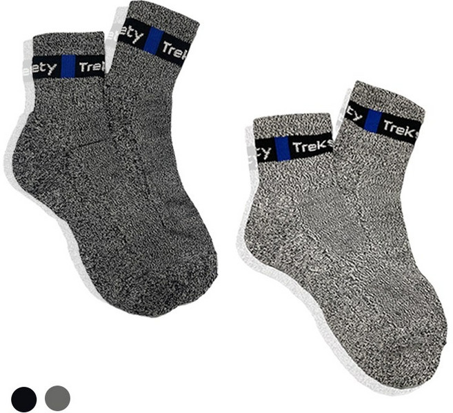 트렉스타 아웃도어 두꺼운 스포츠 남성 등산 양말, 블랙, 트렉스타양말, 1개