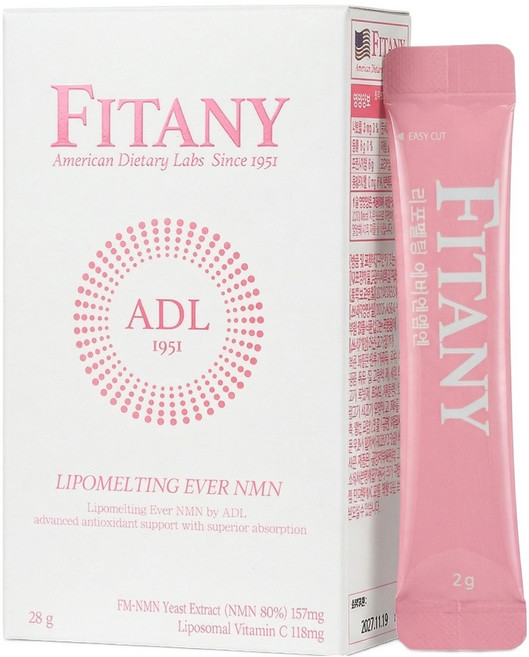 [FITANY] 피타니 리포멜팅 에버엔엠엔 고순도 NMN, 1박스, 28g