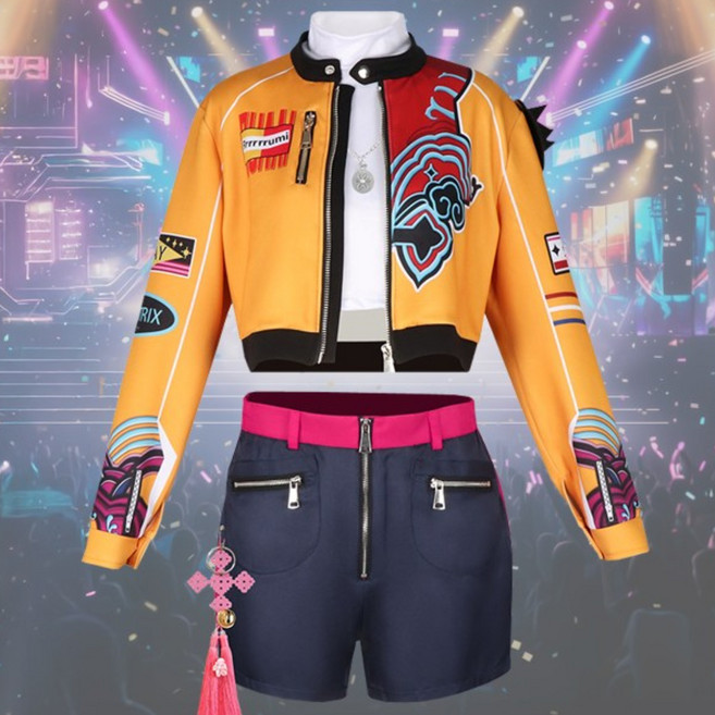 케데헌 루미 기본 코스튬 루미옷 헌트릭스 루미코스프레