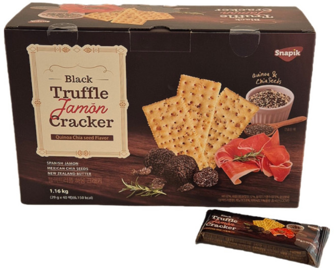 Snapik 트러플 크래커 1.16kg, 40개, 29g