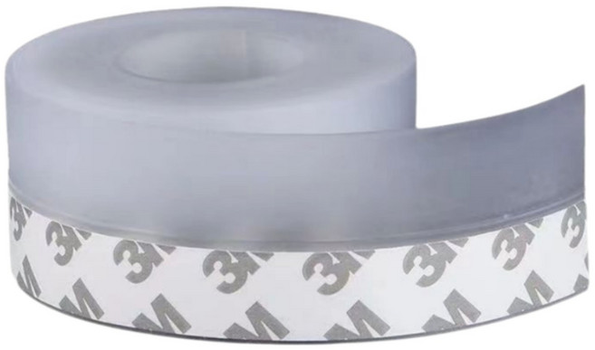 데일리킷 길이5m 문틀 창문 틀 해충 벌레 차단 현관 문 테이프 바람 추위 막이 문풍지 45mm 실리콘 방풍테이프, 2개