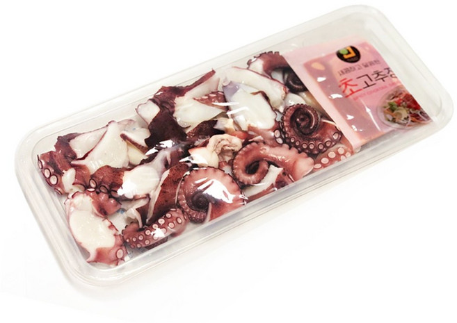 [피쉬앤] 막썰어 바로먹는 문어회, 240g, 1개