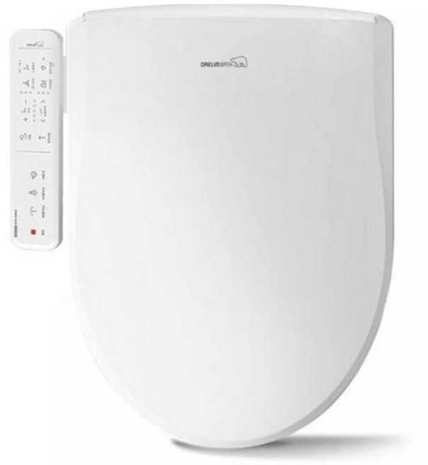 대림바스 신형 IPX7 방수 비데 풀터치 LED조명 올인원 쾌변유도 집중버블세정 마사지 DDS-S160A, 고객직접설치