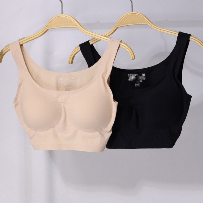 BYC 심리스 노와이어 브라렛 2매입 세트