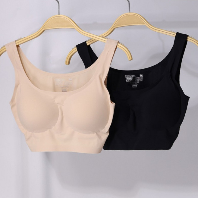 BYC 심리스 노와이어 브라렛 2매입 세트