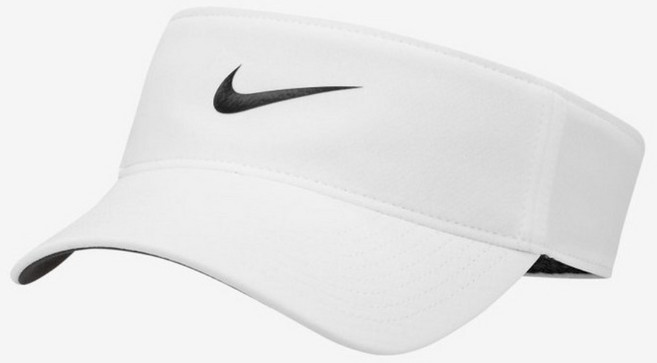 나이키골프 드라이핏 썬캡 여름골프모자 테니스모자 FB5630, 화이트, 1개