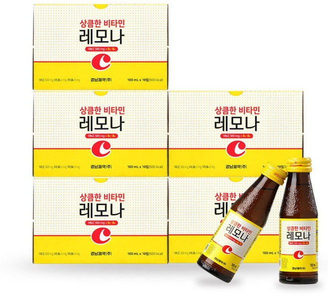 상큼한 비타민 레모나 드링크 100ml X, 50개