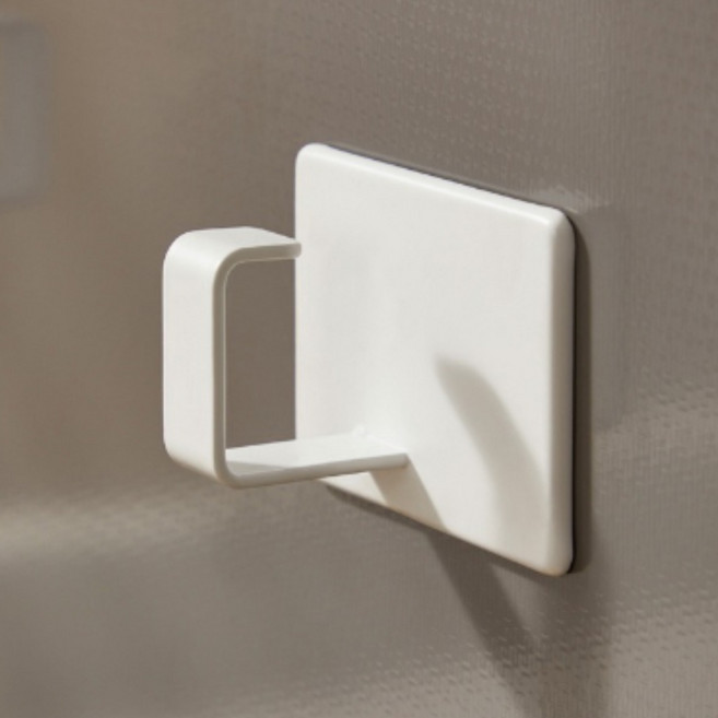 란몰 초강력 냉장고세탁기 사이드 다용도 자석후크걸이, 1세트, 화이트