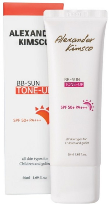 알렉산더킴스코 선크림 SPF50+ PA+++ 알킴 데이타임 톤업 선스크린 선블록 썬크림, 1개, 50ml