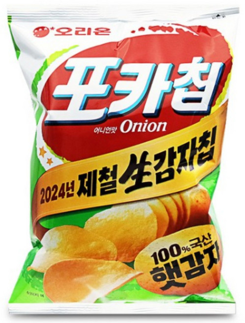 오리온 포카칩 어니언맛, 66g, 20개
