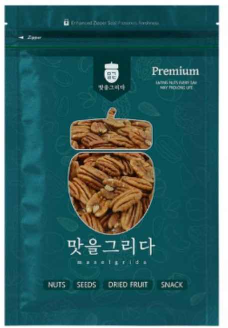 맛을그리다 피칸 500g / 캘리포니아산 햇 견과류, 1개