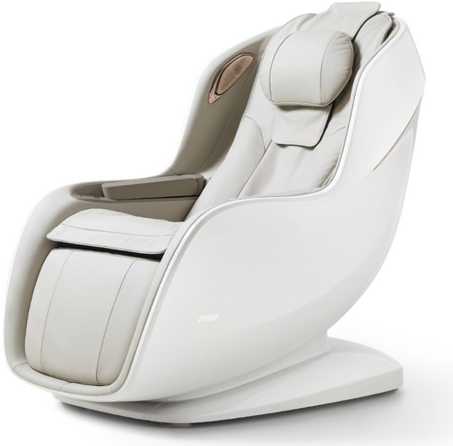 알티스트케어 펄스웨이브 안마의자 천연 소가죽 아이보리, SF-V300