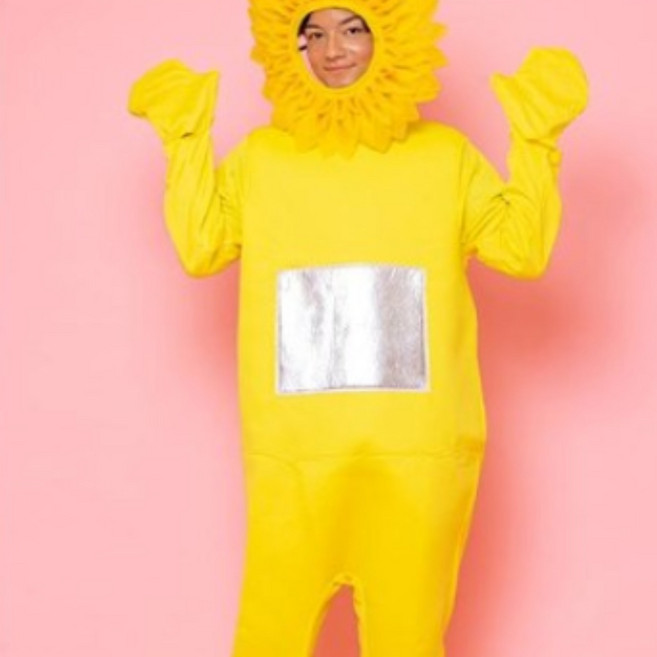 +당일발송+ 텔레토비 햇살 햇님 수트 할로윈 코스프레 수학여행 졸업사진 반티 체육대회