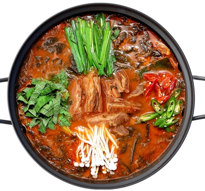 [3차완판] 원주맛집 잡내없는 흑염소 모듬전골 (1팩당 3-4인분) / 기력보충 보양식 몸보신, 3개, 1.2kg