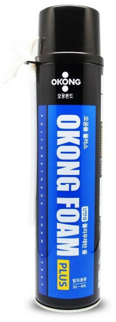 우레탄폼 일회용 스프레이 폴리 폼 단열 난연 내화 방화, 1개