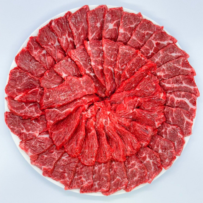 당일작업 신선한 마장동 국내산 냉장 육회 육사시미 500g 1개, 국내산 육사시미 500g