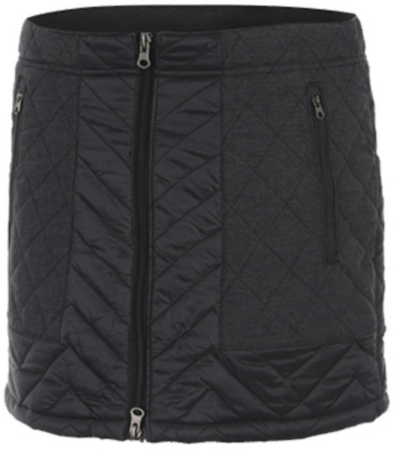 HALLA SPORT 여성 알폰 스커트(배색지퍼)