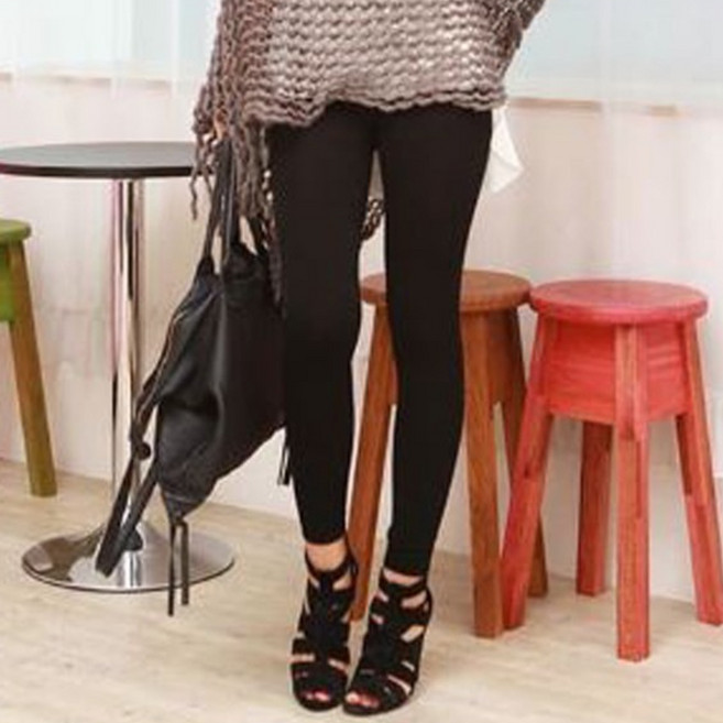 국산 80데니아 무발 검정 스타킹 5매입 10매입