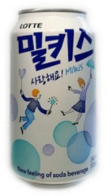 [롯데칠성]밀키스 355ml x 24개, 340ml