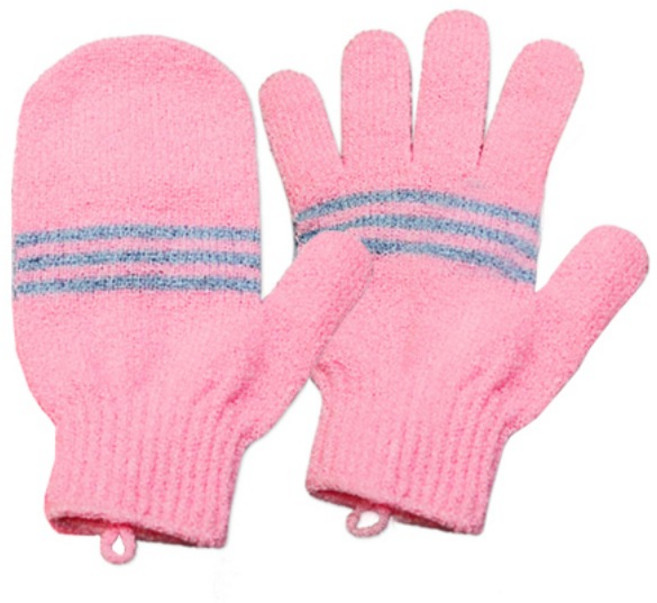 수세미장갑(5개입)벙어리형 손가락형선택/폴리에스터, 손가락형 (D2319), 1개