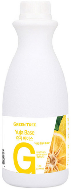 그린트리 유자 에이드 베이스, 1개, 1.2kg