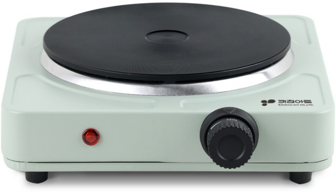 키친아트 핫플레이트 1구, KP-0562 (민트), 일반형