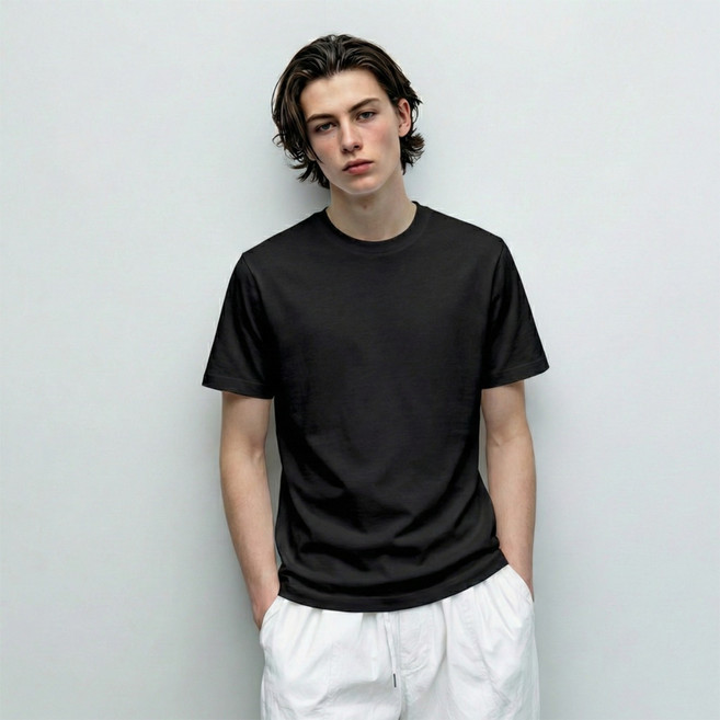 국내생산 남녀공용 순면100% 20수 반팔티 2+1 / 총 3장 세트