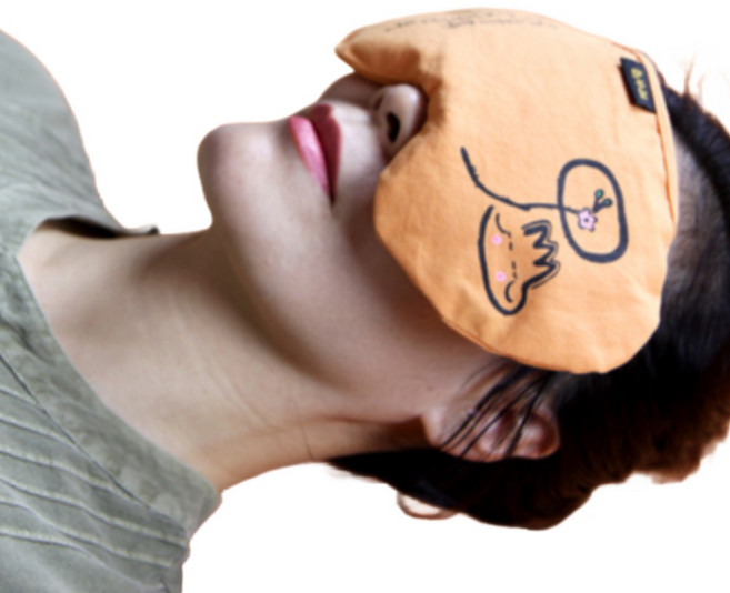 들꽃잠 초롱눈 온열찜질팩, 1개