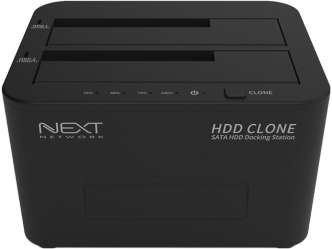 넥스트유 2bay USB 3.1 Type C HDD도킹스테이션, 2bay도킹스테이션-[NEXT-965TC], 1개