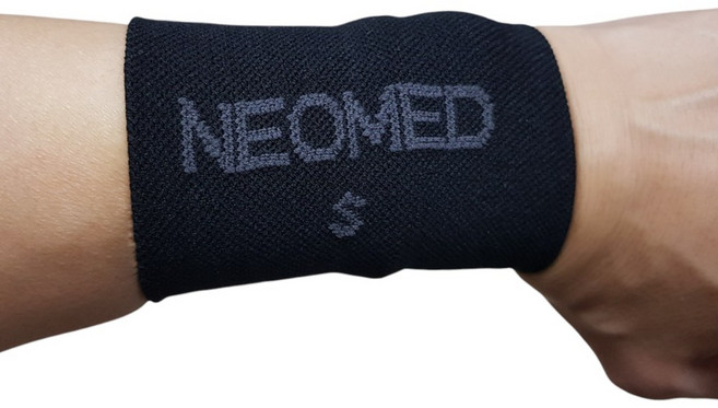 네오메드 JC-303 의료기허가 의료용 손목보호대 테이핑효과 얇고 짱짱한 네오컴프레션시리즈 손목, 1개