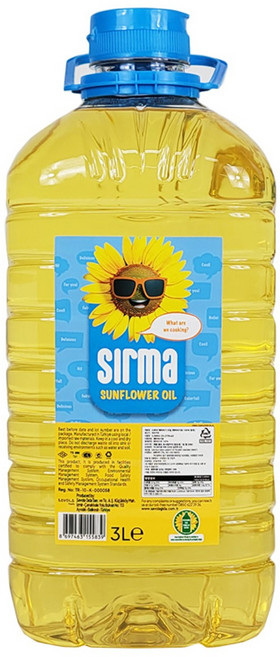 스르마 해바라기씨유, 1개, 3L