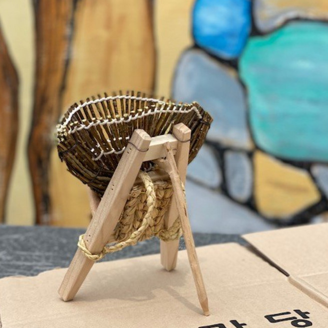 미니지게 장식용지게 나무지게 돈지게 옛날지게