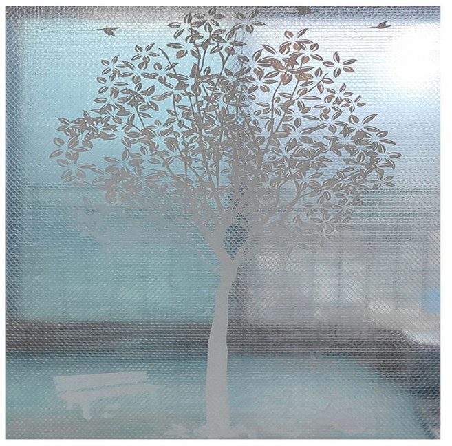 데코마당 나무새 뽁뽁이 단열 에어캡 암막 창문 유리창 햇빛차단, 나무새 뽁뽁이 100cm*220cm, 1개