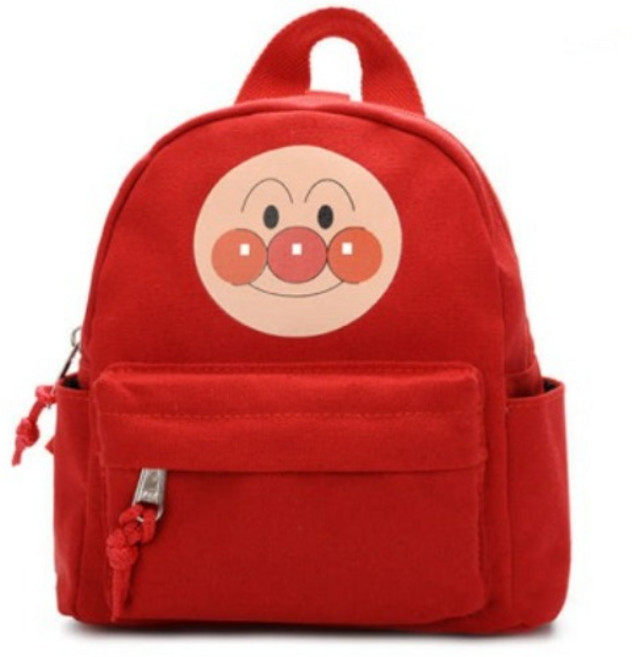 호빵맨 캐릭터 유아 소풍 배낭 미니 백팩 미아방지끈 포함 피크닉 유치원 등원가방