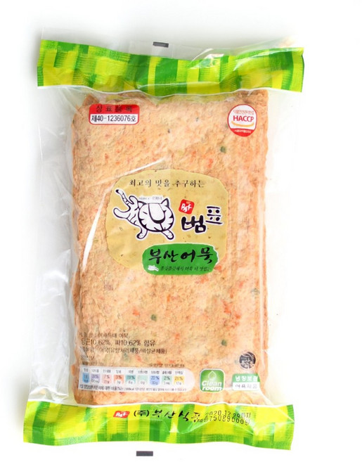 범표어묵 야채사각어묵 야채특대 750g, 1개