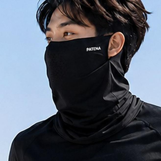 파테나 스포츠 골프 마스크 UV 자외선차단 쿨 마스크 1+1 1세트