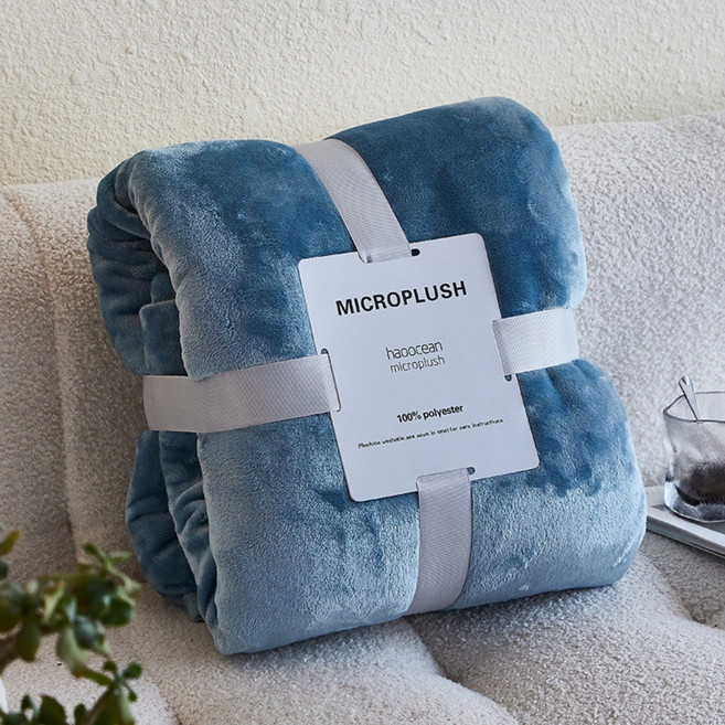 한유 프리미엄 극세사 담요 보들보들 따뜻한 무릎담요 캠핑 블랭킷 차량용 학생담요