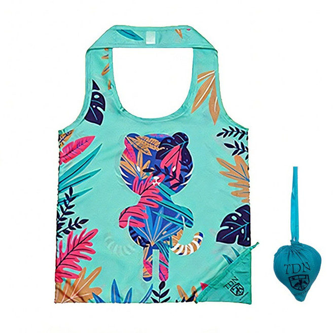 접이식 에코백 휴대용 폴딩백 마트장바구니 초경량 다용도가방 티디앤