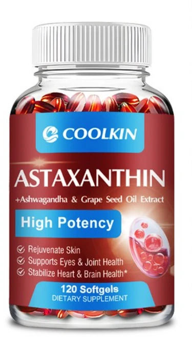 미국 정품 높은 품질 높은 콘텐츠 아스타잔틴 24mg 소프트젤 심혈관 건강 증진 신진 대사 촉진 혈액 순환 개선 면역 체계 강화, 30정, 1개 - 쿠팡