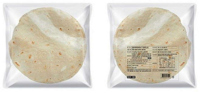 세미원푸드 밀또띠아 6인치 312g (26g ), 4개