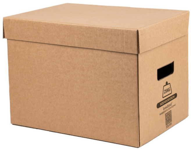 박스다사 특허받은 원터치 친환경 노테이프 튼튼 포장이사박스, 5박스, 무지