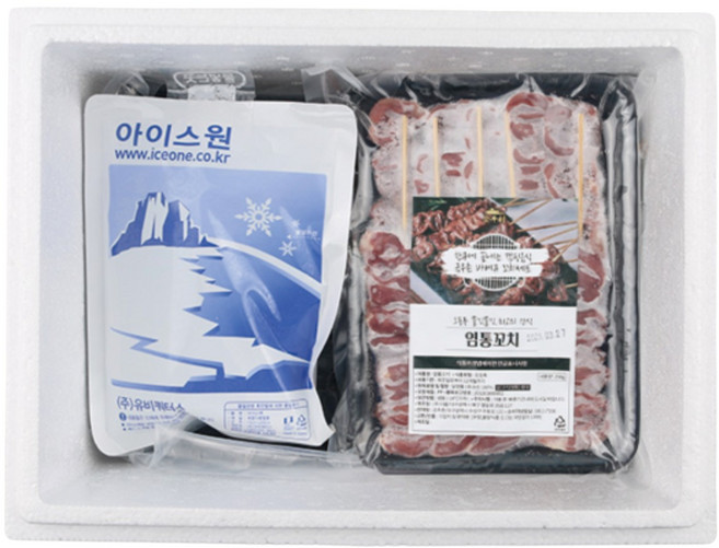 캠핑 음식 꼬치구이 세트 18.초벌구이 불막창, 160g, 1개