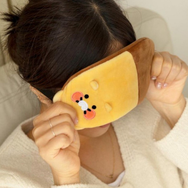 [춘식이 수면안대] 숙면안대 수면용품 눈온열안대 온열안대 수면안대 아이마스크 어린이수면안대 온열수면안대 눈안대 실크수면안대 안대 암막안대 캐릭터수면안대 눈가리개 카카오수면안대