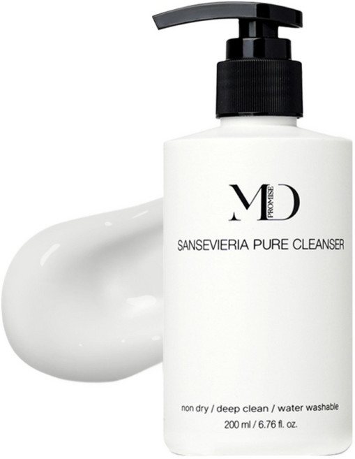 엠디프로미스 피부과 산세베리아 퓨어 클렌저 저자극 클렌징 밀크로션, 1개, 200ml