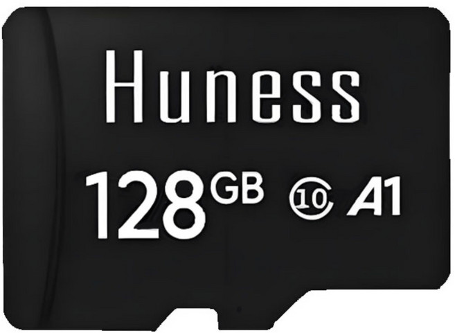 고속 마이크로 128GB TF 카드 + SD 카드 케이스, 1개