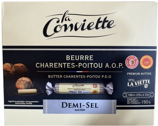 라꽁비에뜨 가염버터, 15g, 10개